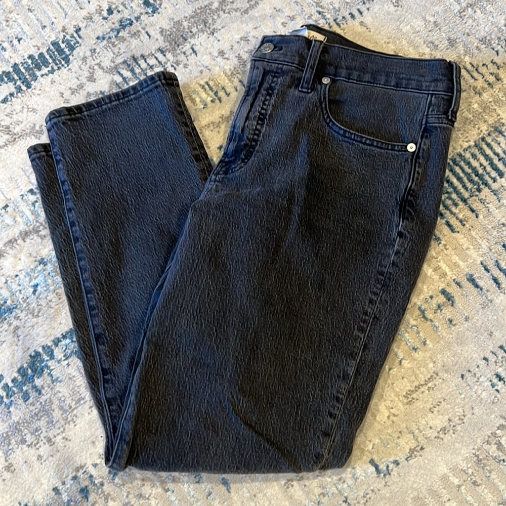 Madewell Mid-rise Perfect Vintage Gray Jeans